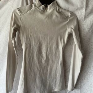 Under Armour Women's Off-White Long Sleeve Top